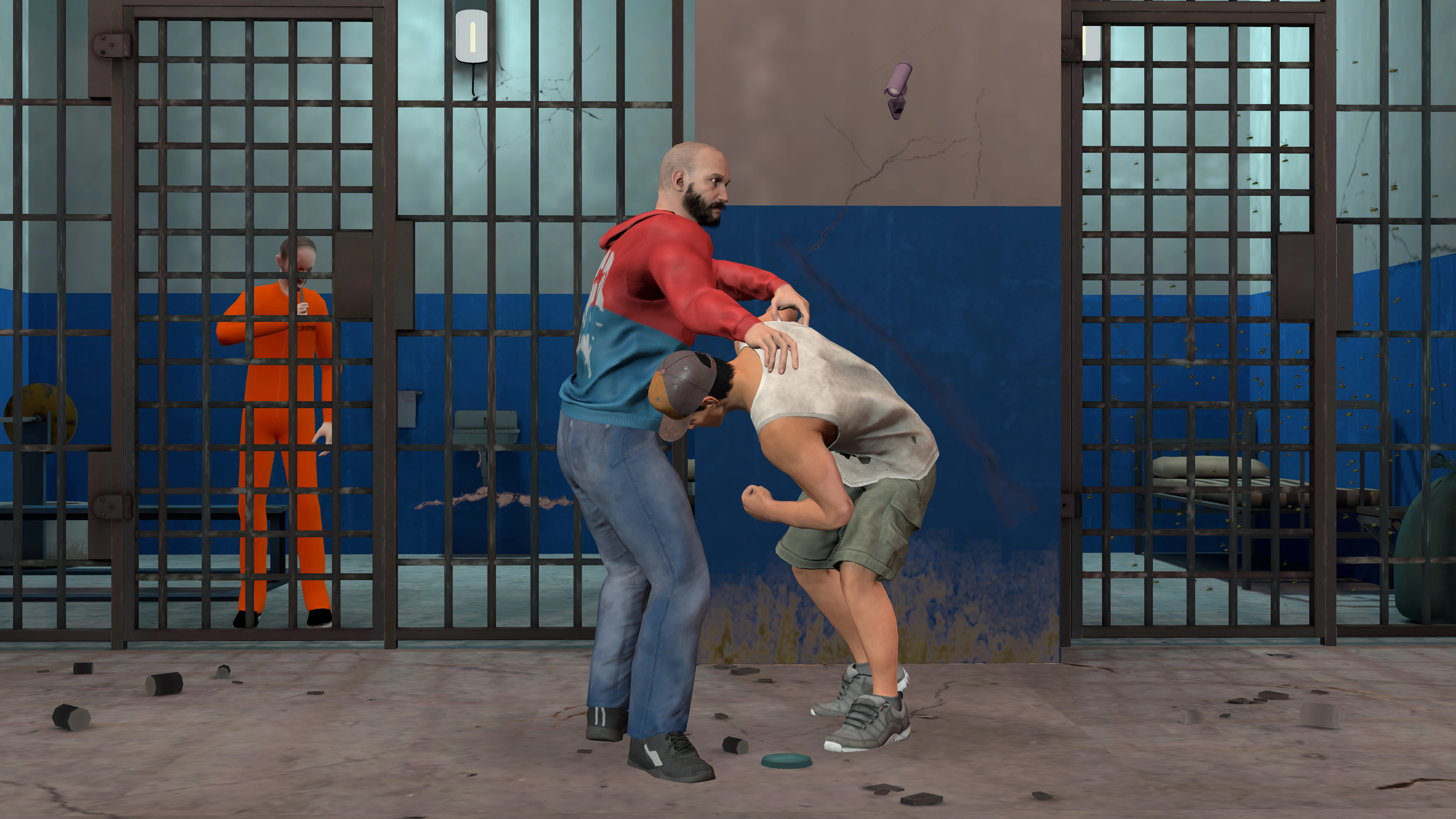 Prison Fighter Combo Moves