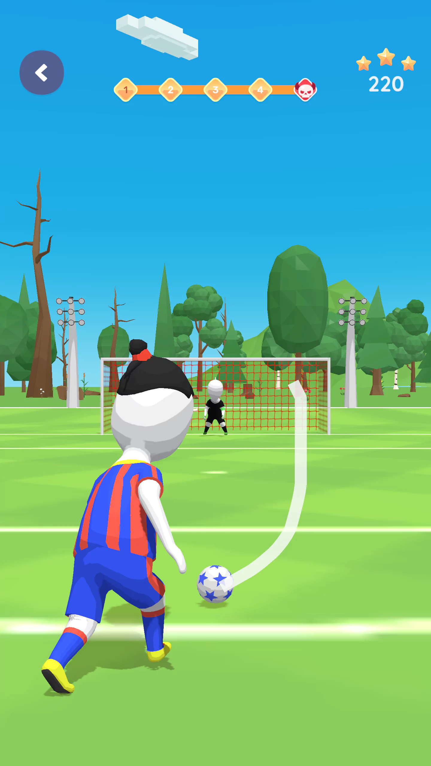 Stickman Freekick Action